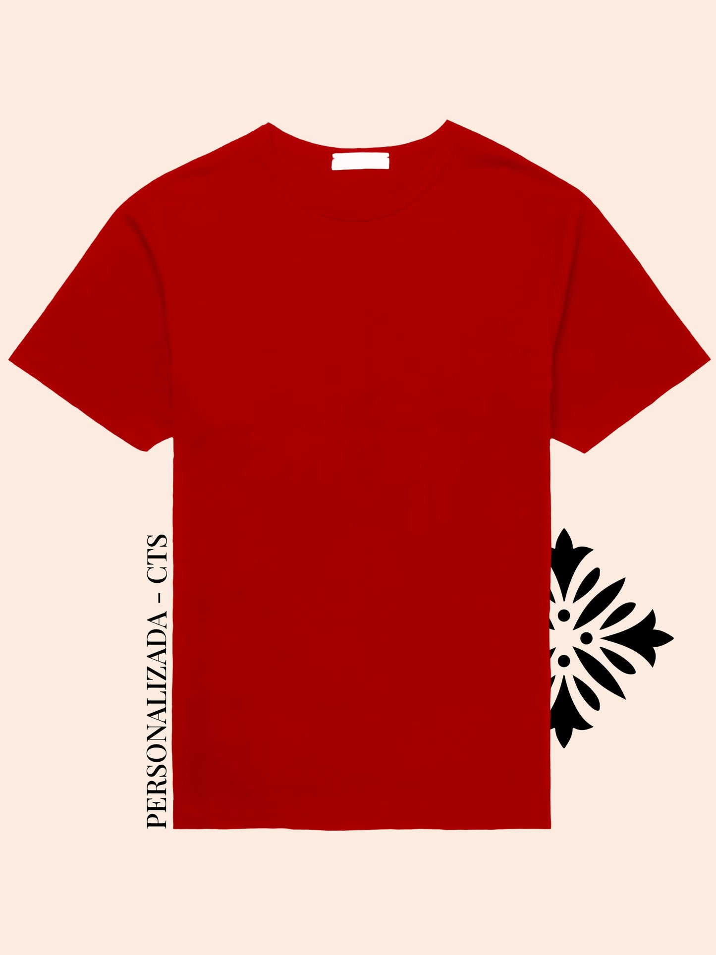 Playera Roja Personalizada - CTS