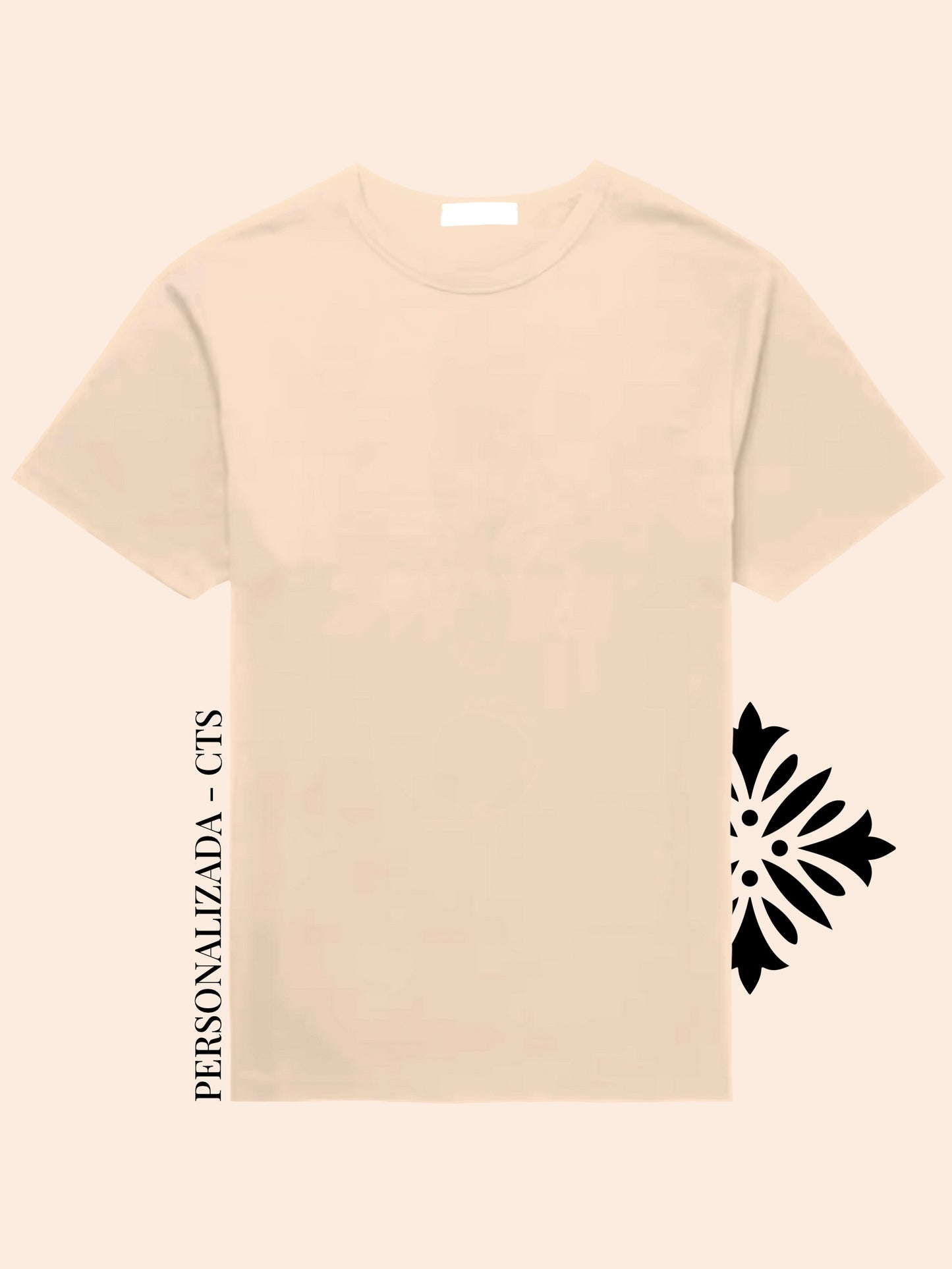 Playera Beige Personalizada - CTS