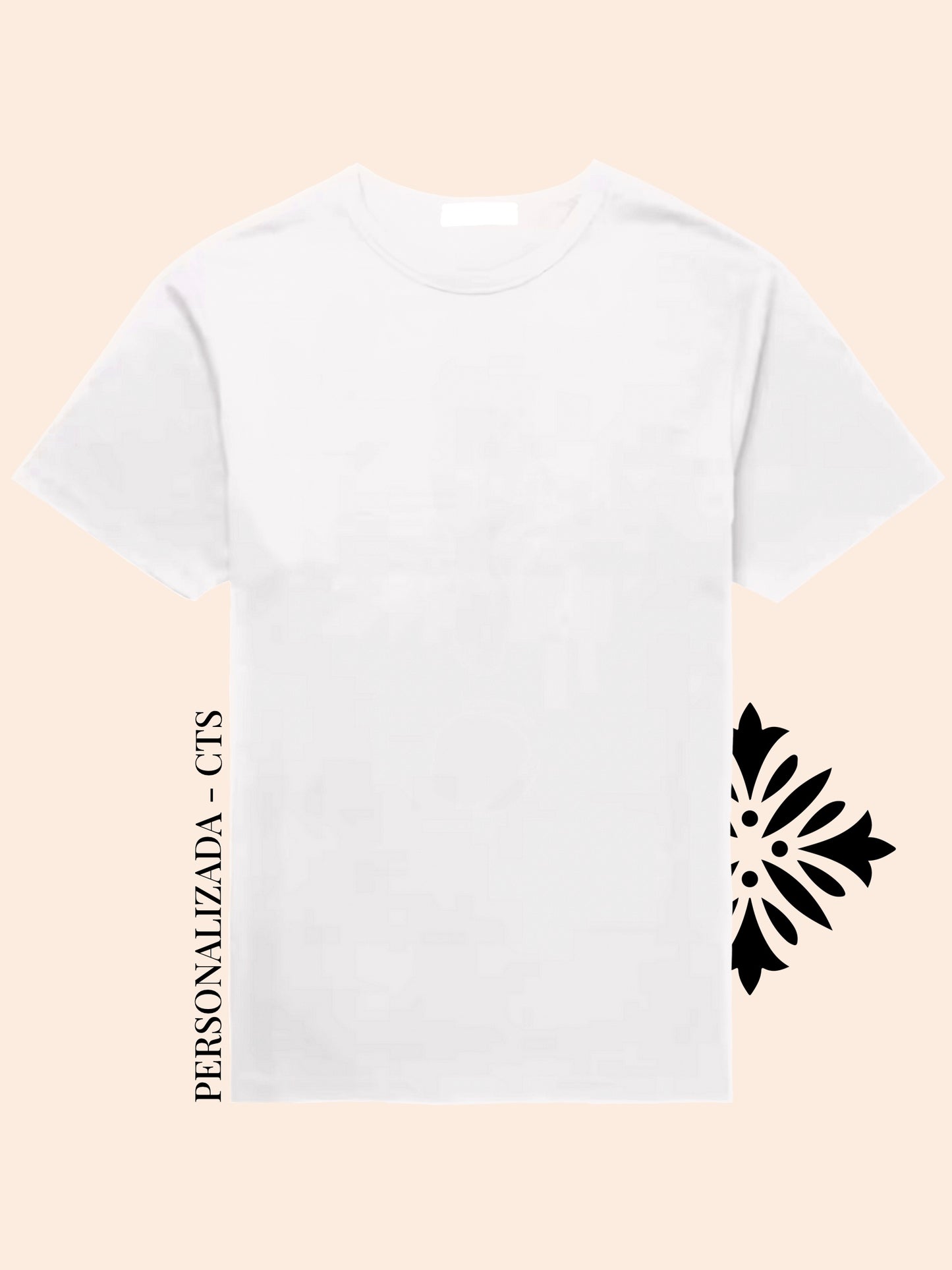 Playera Blanca Personalizada - CTS