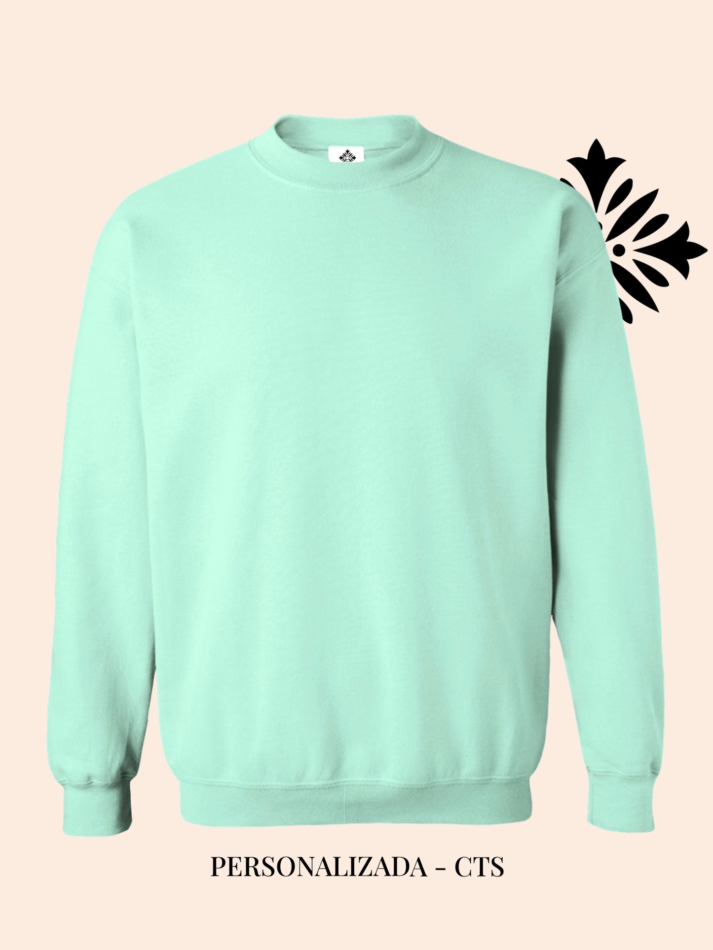 Personalized "Light Cyan" Sweatshirt - CTS