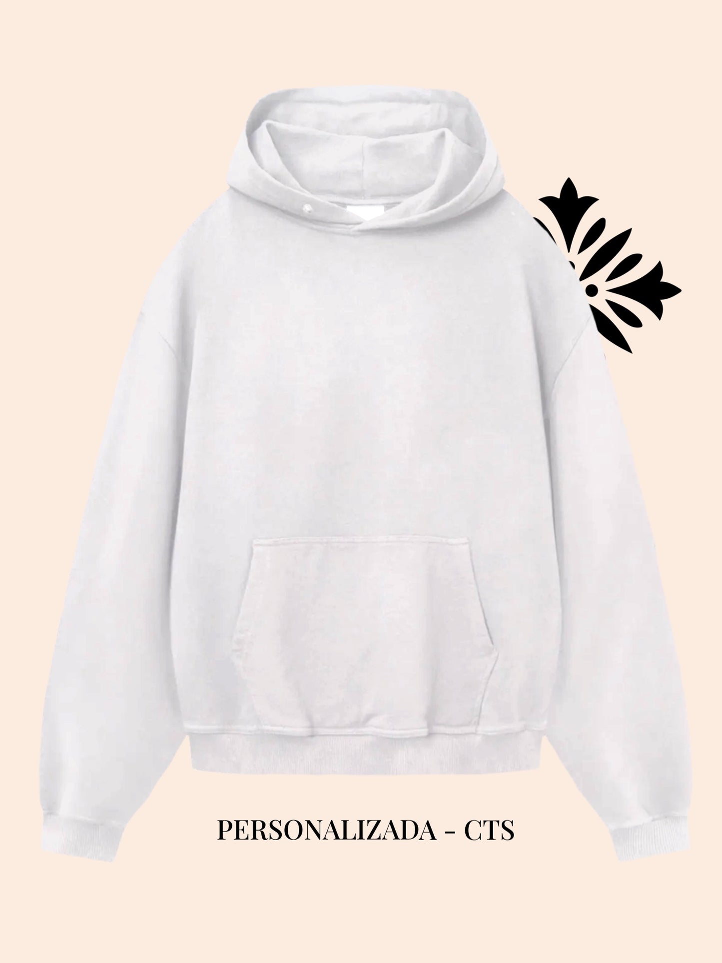 Personalized White Hoodie - CTS