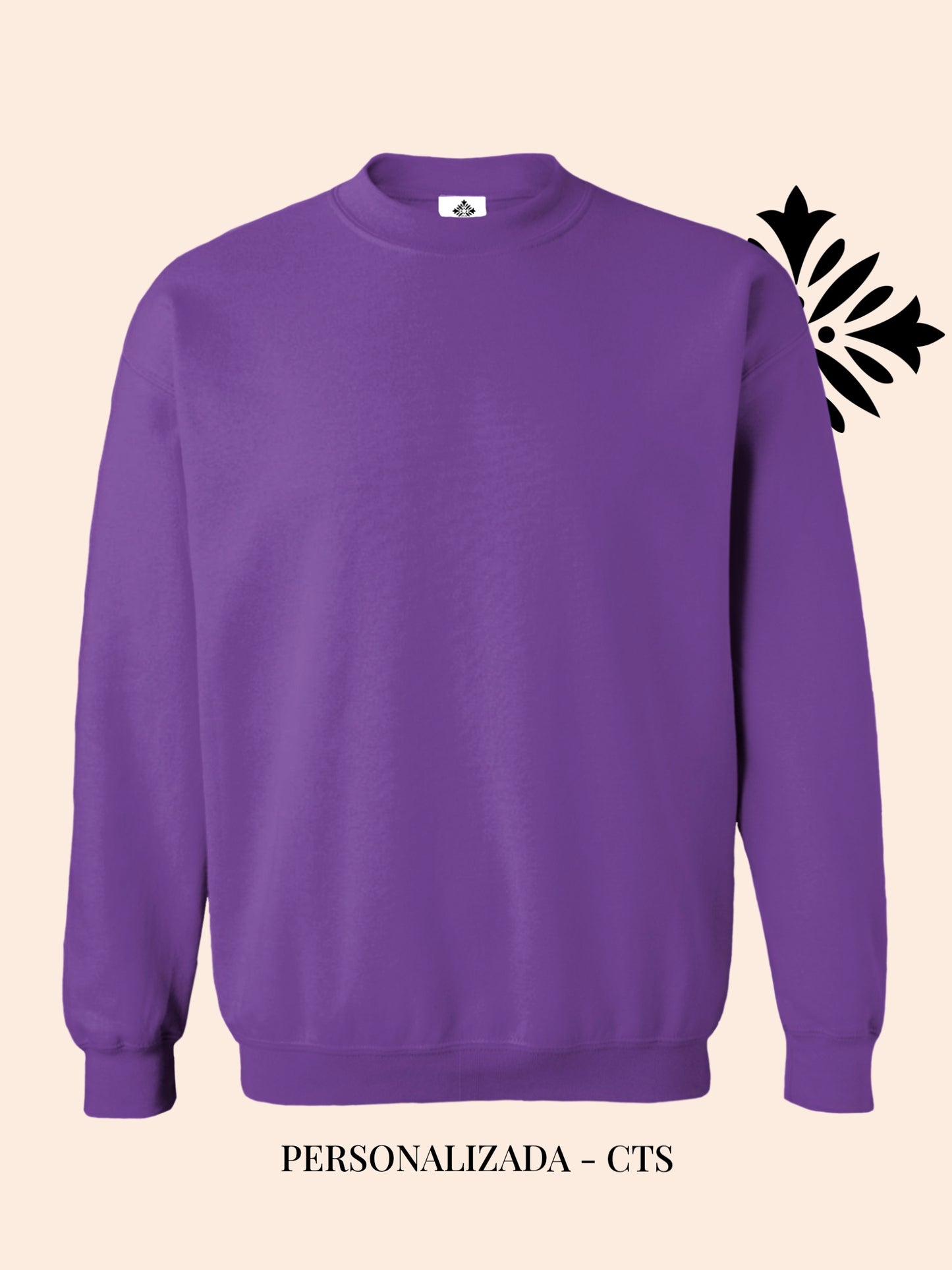 Sudadera Morada Personalizada - CTS