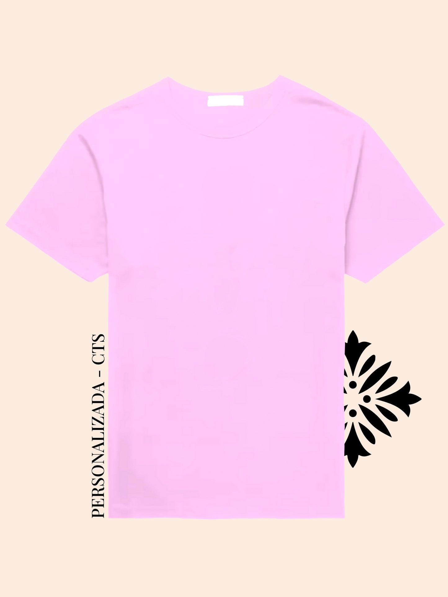 Personalized Light Pink T-shirt - CTS