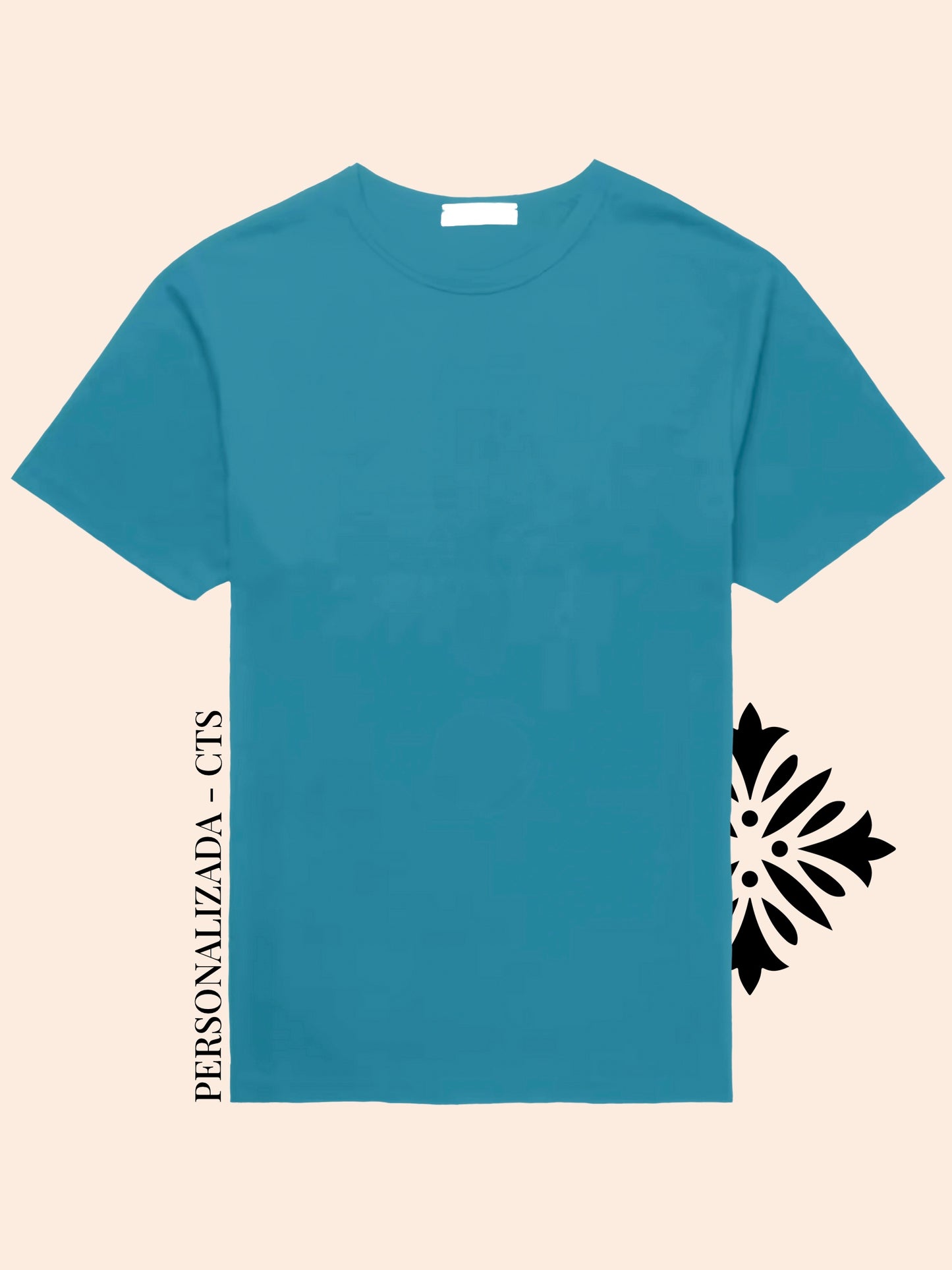 Playera "Variedad de Azul" Personalizada - CTS