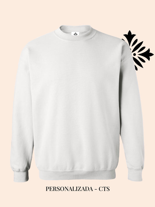 Personalized White Sweatshirt - CTS