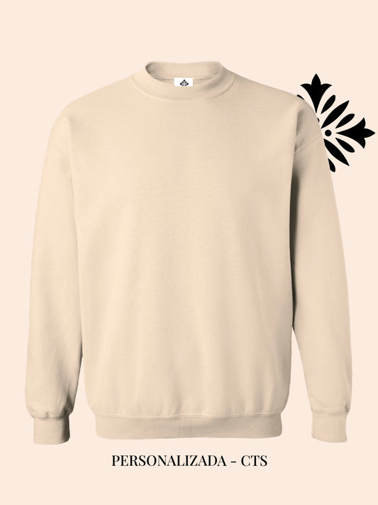 Personalized Beige Sweatshirt - CTS