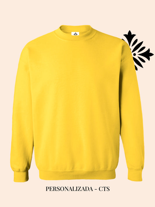 Personalized Yellow Sweatshirt - CTS
