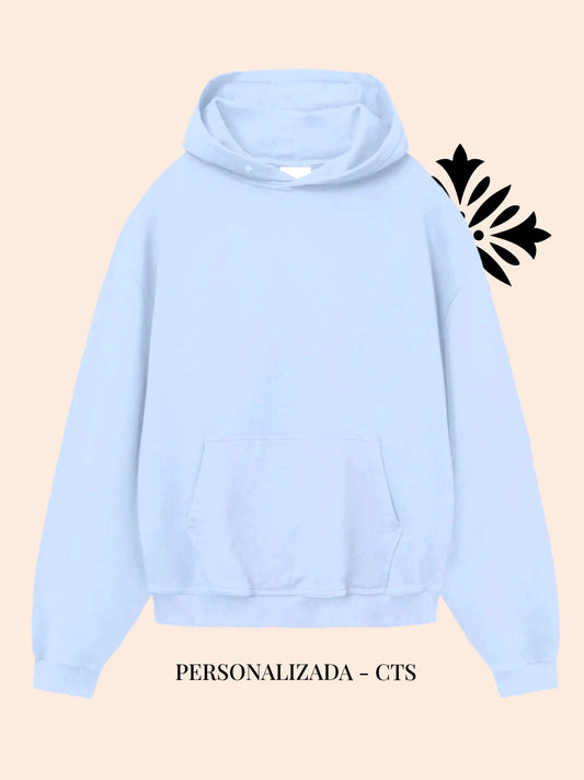 Personalized "Light Blue Variety" Hoodie with Hat - CTS