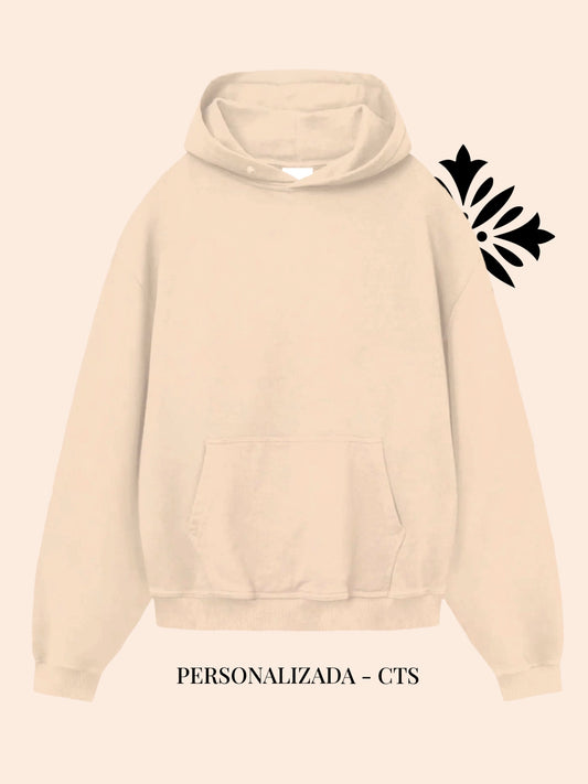 Personalized Beige Hoodie - CTS