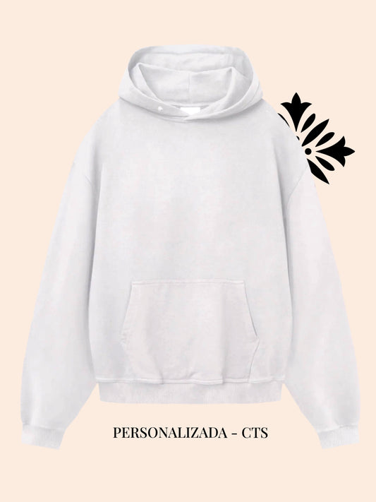 Personalized White Hoodie - CTS
