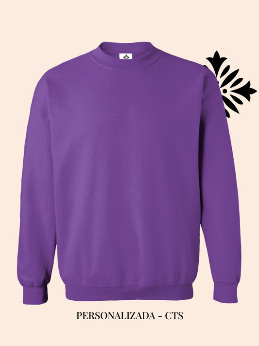 Personalized Purple Sweatshirt - CTS