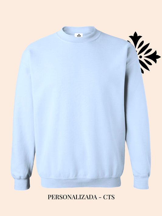 Personalized "Variety of Light Blue" Sweatshirt - CTS